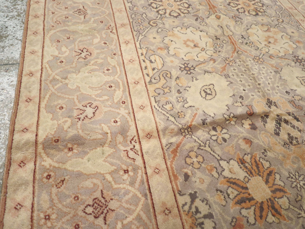 Vintage European Oushak Carpet, No.15626 - Gsblank