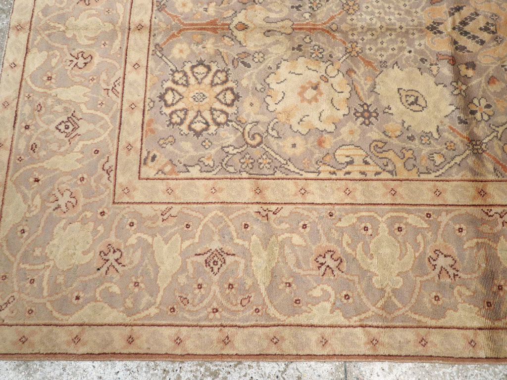 Vintage European Oushak Carpet, No.15626 - Gsblank