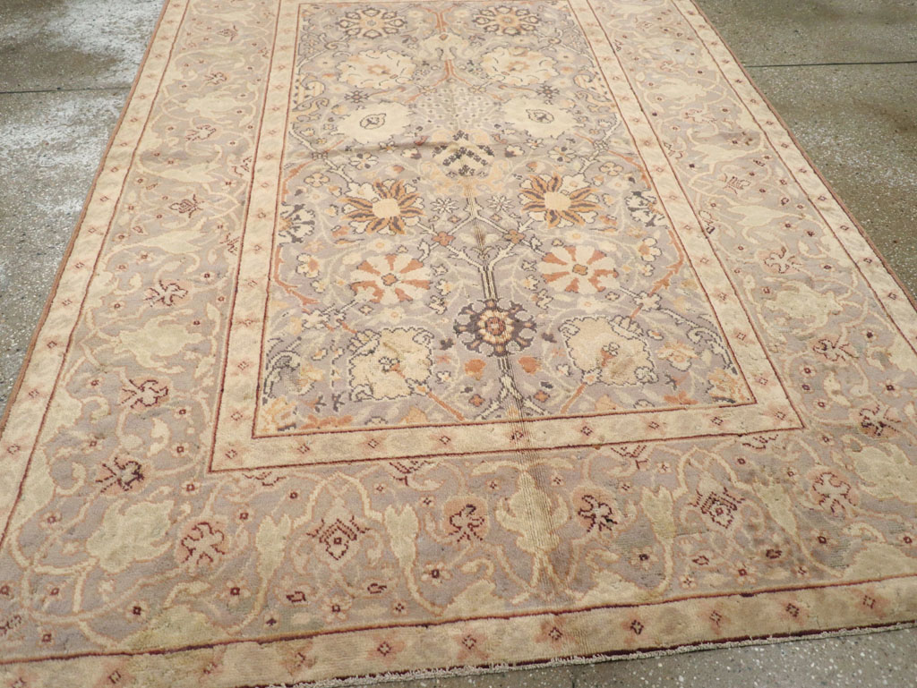 Vintage European Oushak Carpet, No.15626 - Gsblank