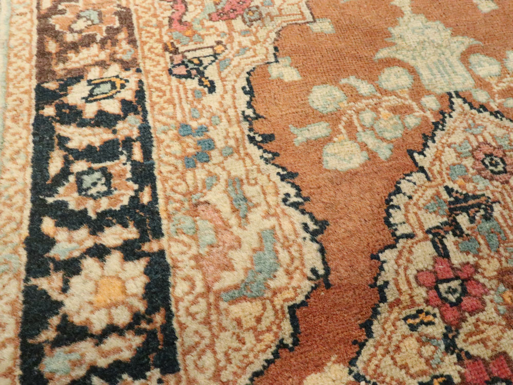 Antique Persian Tabriz Hagi Jalili Rug, No.15631 - Gsblank