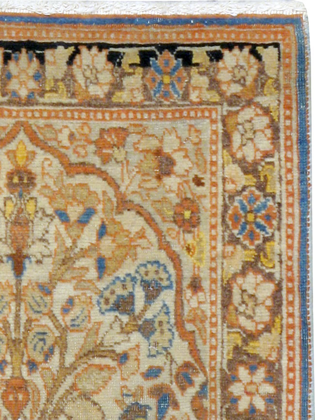 Antique Persian Tabriz Hagi Jalili Rug, No.15632 - Gsblank