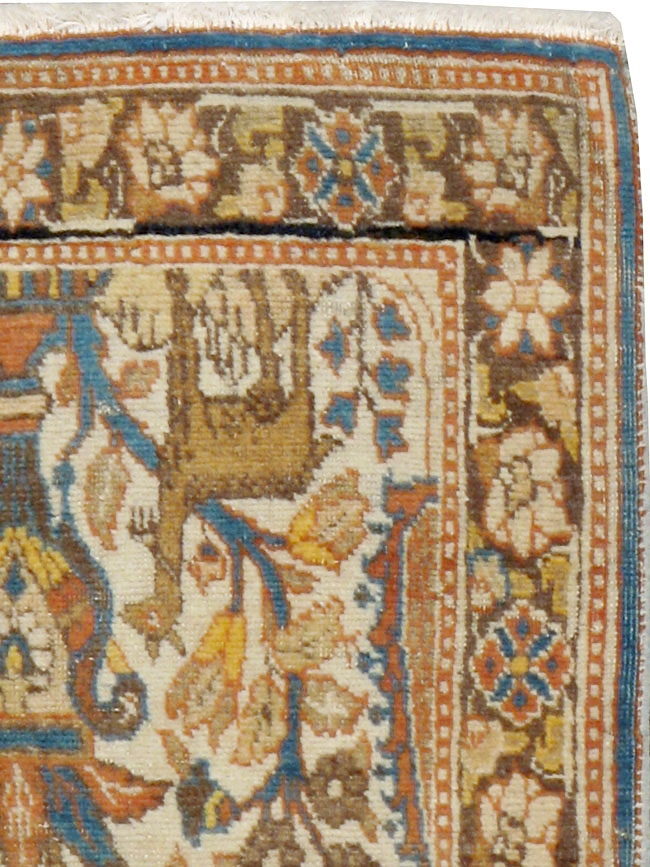 Antique Persian Tabriz Hagi Jalili Rug, No.15632 - Gsblank