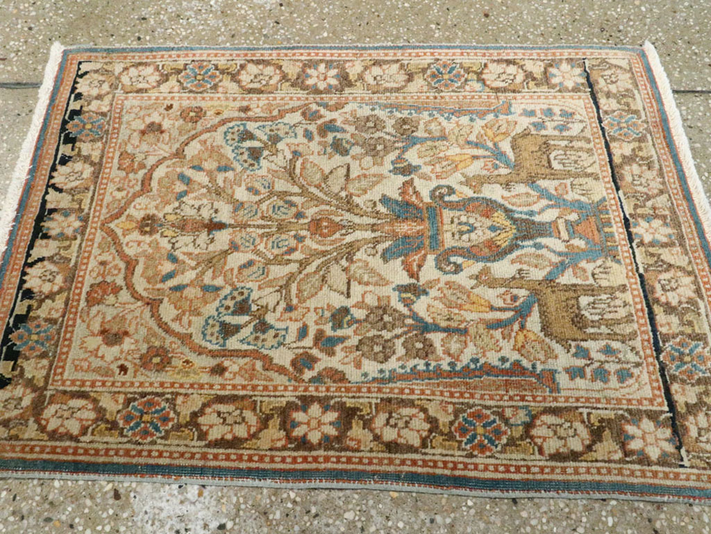 Antique Persian Tabriz Hagi Jalili Rug, No.15632 - Gsblank