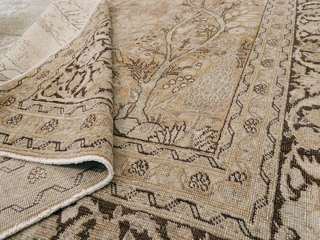 Antique Persian Tabriz Rug, No.15633 - Gsblank