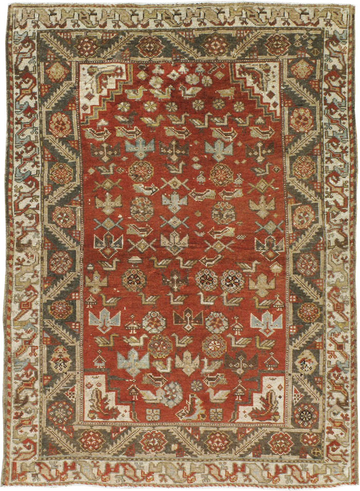 Vintage Persian Afshar Rug, No.15647 - Gsblank