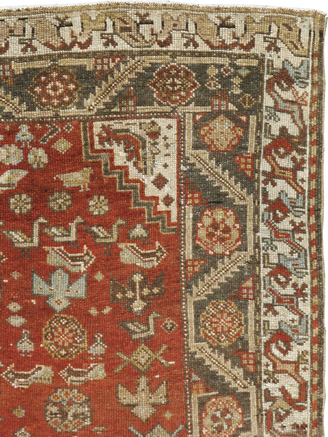 Vintage Persian Afshar Rug, No.15647 - Gsblank
