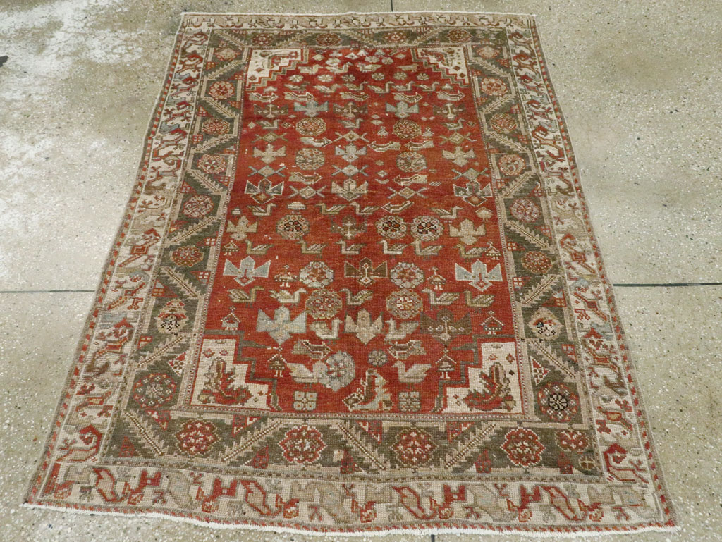 Vintage Persian Afshar Rug, No.15647 - Gsblank