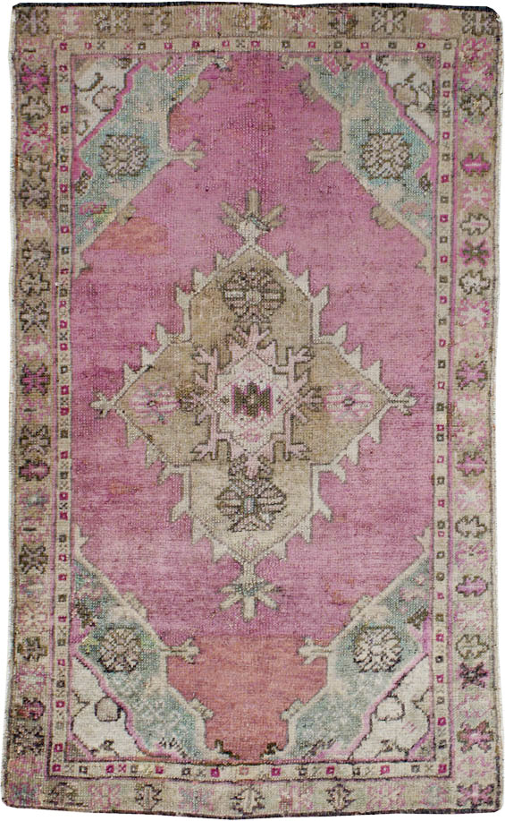 Antique Turkish Oushak Rug, No.15696 - Gsblank