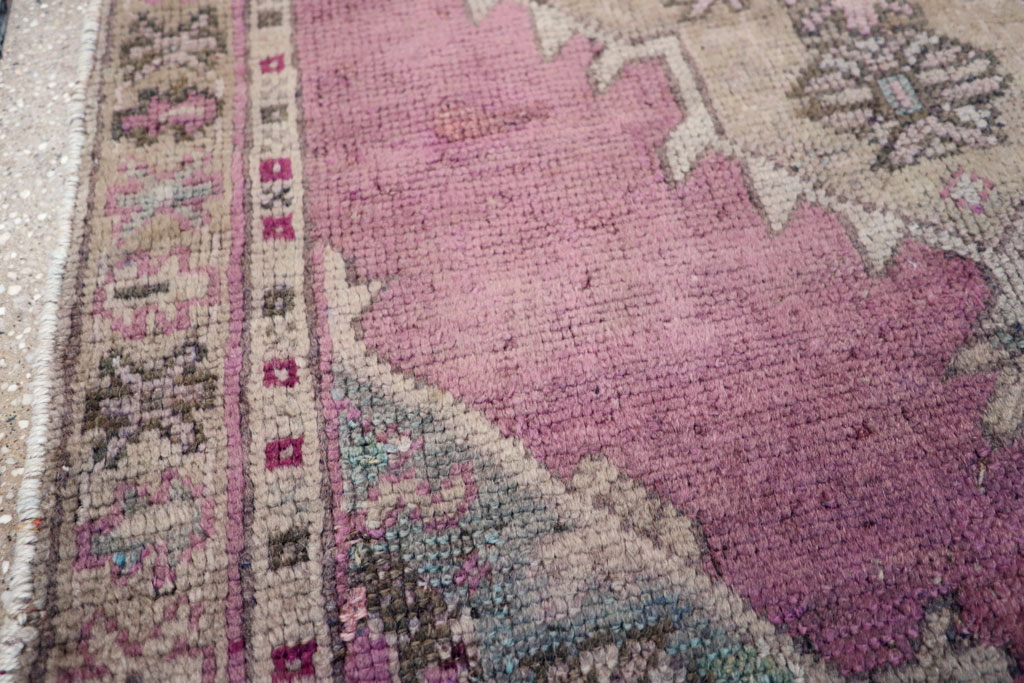 Antique Turkish Oushak Rug, No.15696 - Gsblank