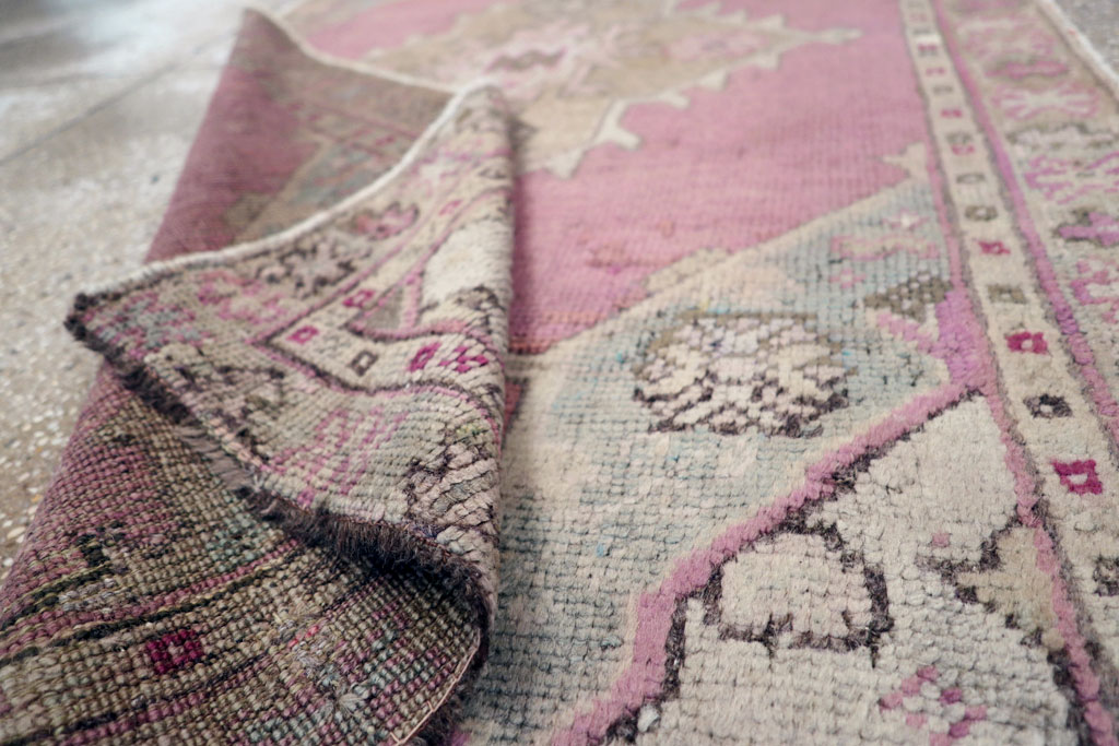 Antique Turkish Oushak Rug, No.15696 - Gsblank