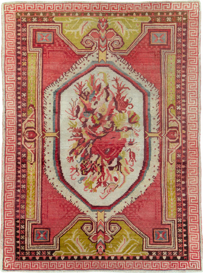 Antique Turkish Ghiordes Rug, No.15708 - Gsblank