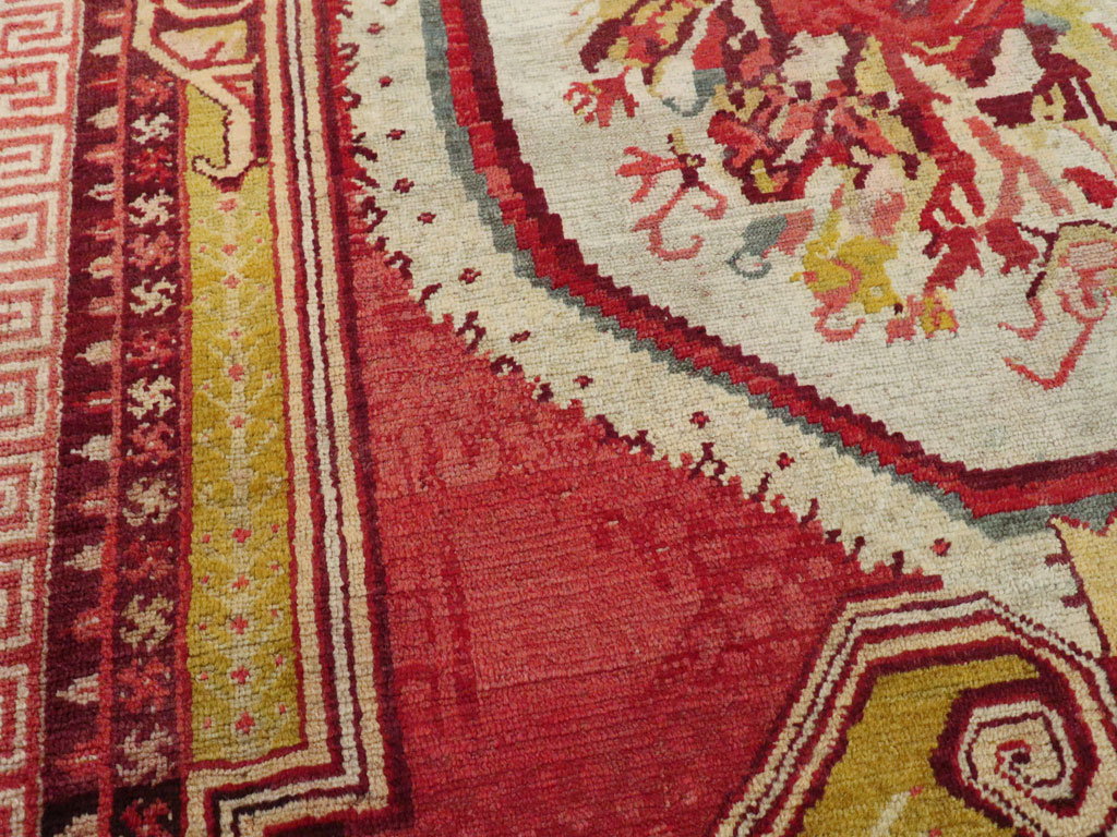 Antique Turkish Ghiordes Rug, No.15708 - Gsblank