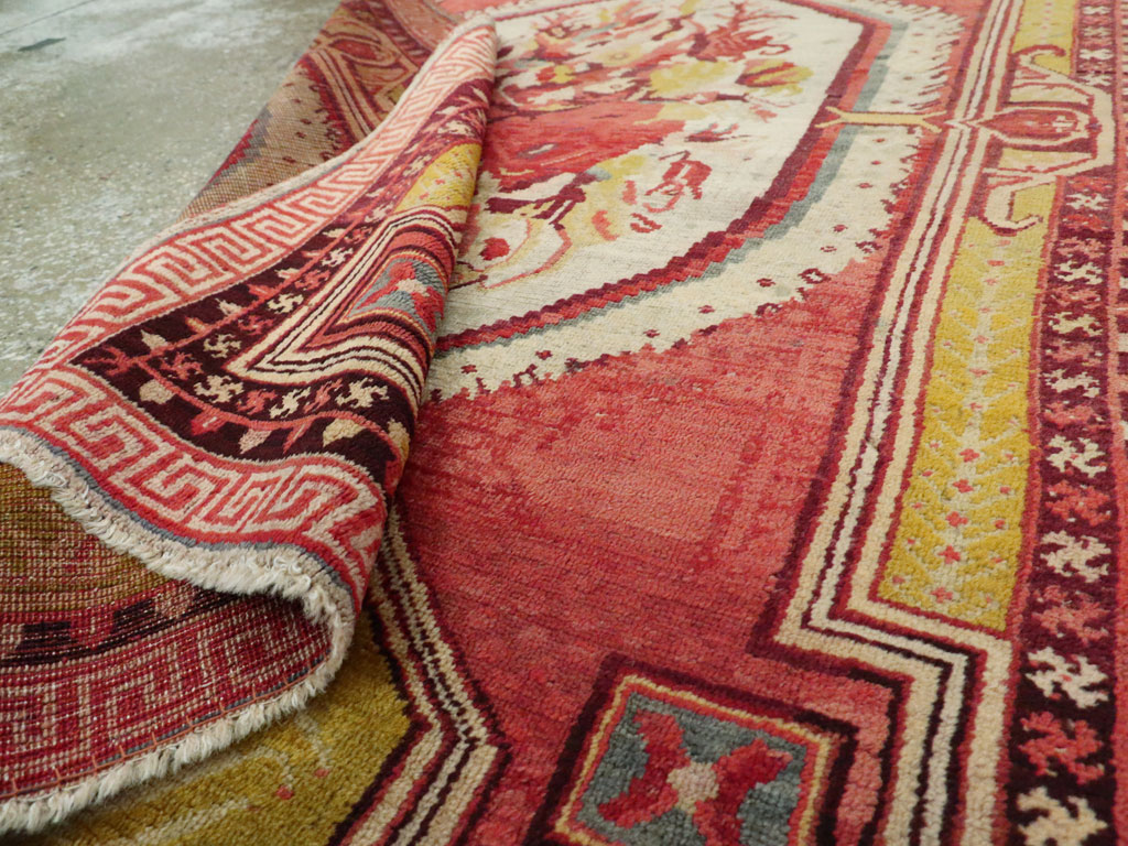 Antique Turkish Ghiordes Rug, No.15708 - Gsblank