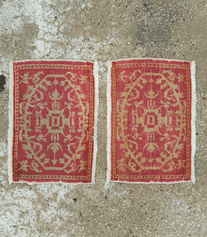 Antique Turkish Sivas Rug (Pair: 2 of 2), No.15728 - Gsblank