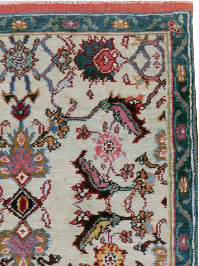 Antique Indian Agra Rug (Pair: 1 of 2), No.15746 - Gsblank