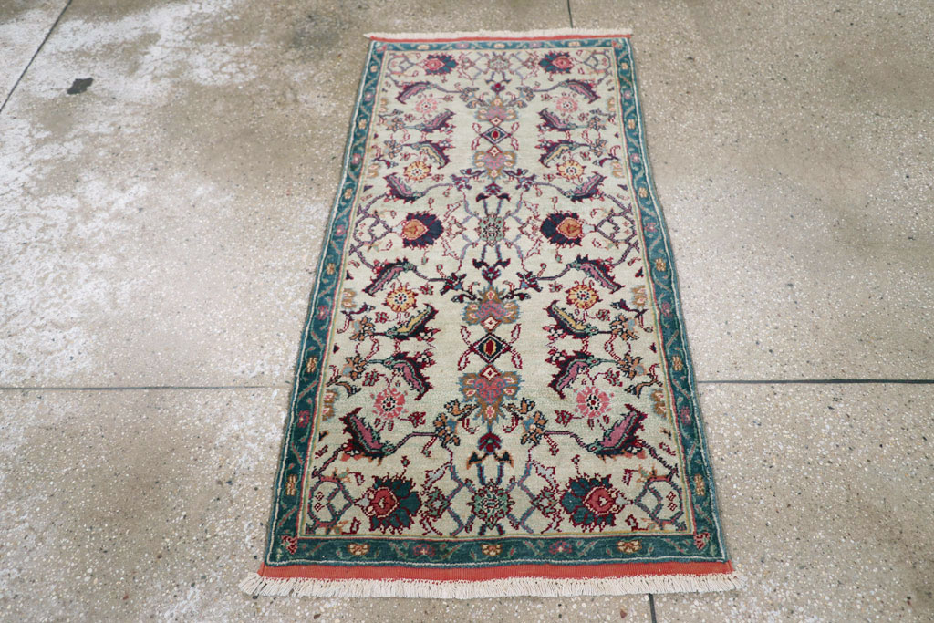 Antique Indian Agra Rug (Pair: 1 of 2), No.15746 - Gsblank