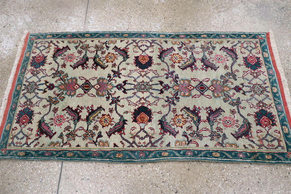 Antique Indian Agra Rug (Pair: 1 of 2), No.15746 - Gsblank