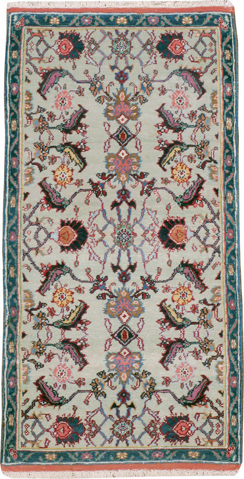 Antique Indian Agra Rug (Pair: 2 of 2), No.15747 - Gsblank