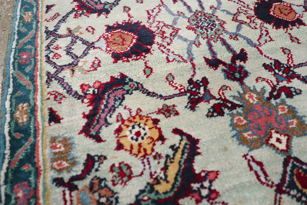 Antique Indian Agra Rug (Pair: 2 of 2), No.15747 - Gsblank