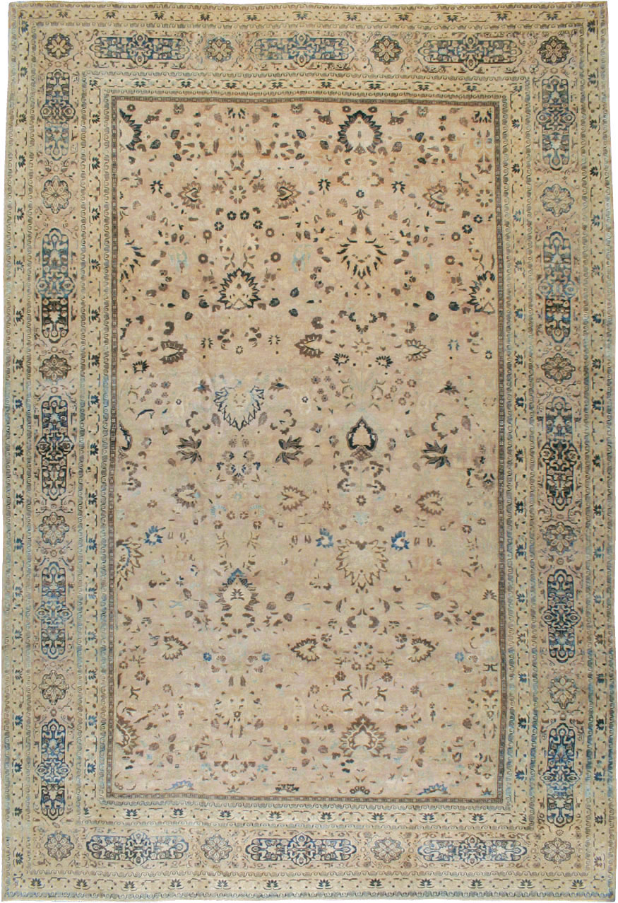 Antique Persian Mashad Carpet, No.15760 - Gsblank