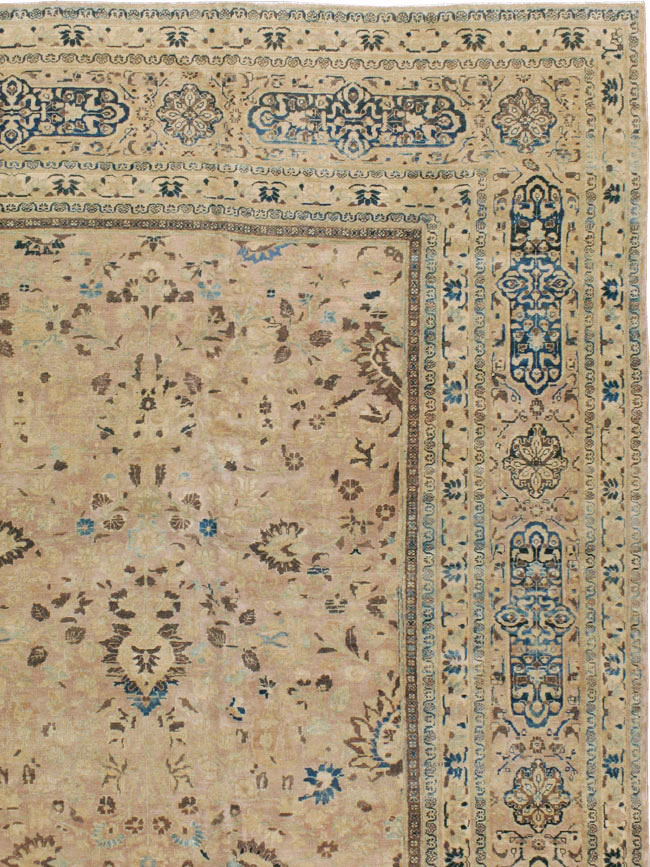 Antique Persian Mashad Carpet, No.15760 - Gsblank