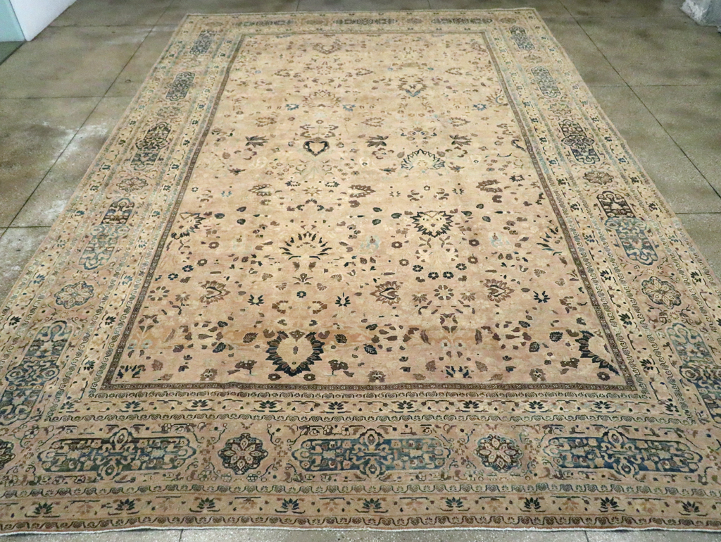 Antique Persian Mashad Carpet, No.15760 - Gsblank
