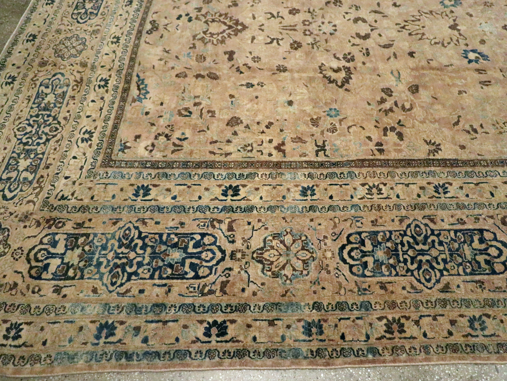 Antique Persian Mashad Carpet, No.15760 - Gsblank