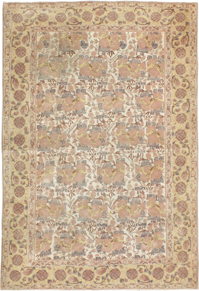 Antique Indian Lahore Rug, No.15761 - Gsblank