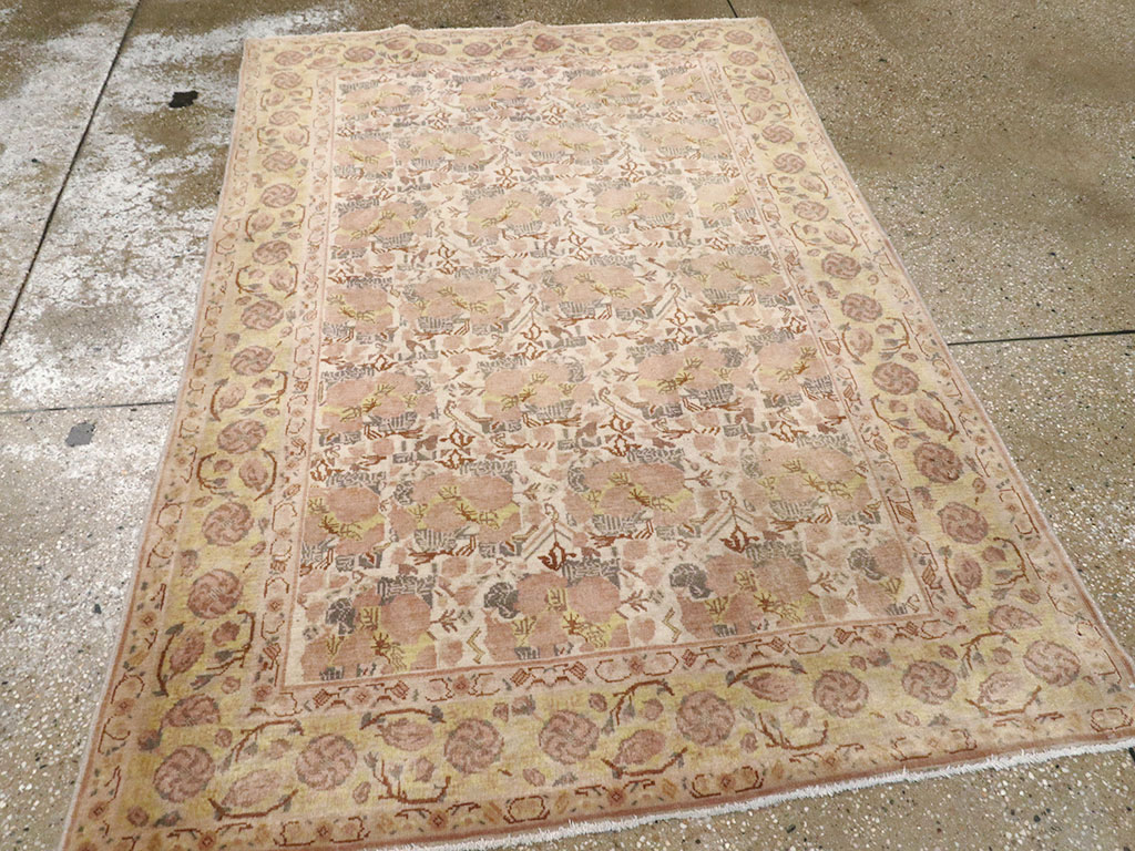 Antique Indian Lahore Rug, No.15761 - Gsblank