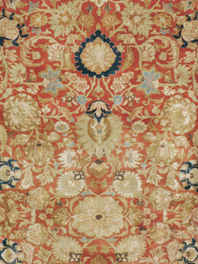 Antique Persian Tabriz Carpet, No.15763 - Gsblank
