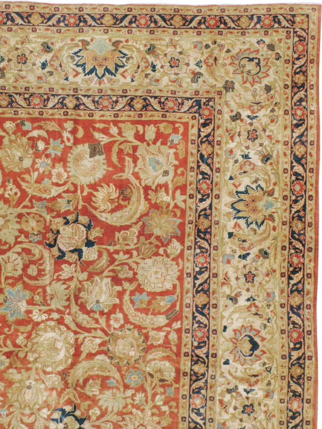 Antique Persian Tabriz Carpet, No.15763 - Gsblank