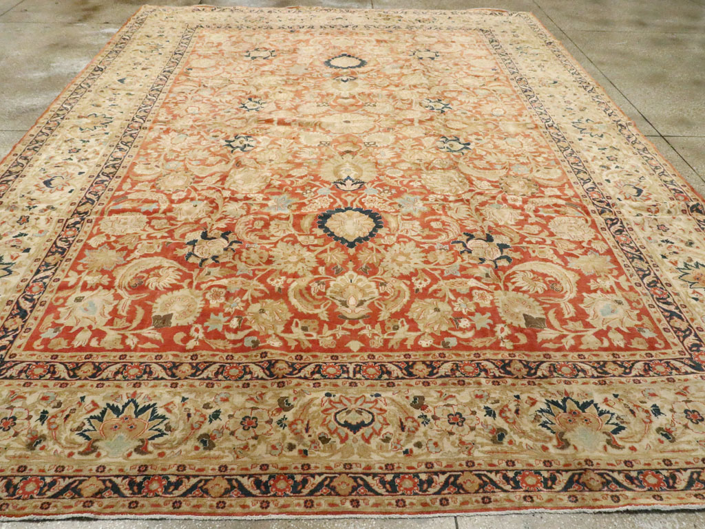 Antique Persian Tabriz Carpet, No.15763 - Gsblank