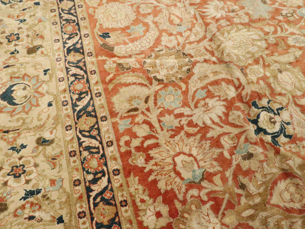 Antique Persian Tabriz Carpet, No.15763 - Gsblank