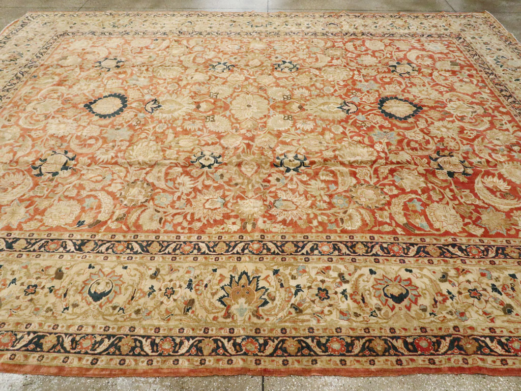 Antique Persian Tabriz Carpet, No.15763 - Gsblank