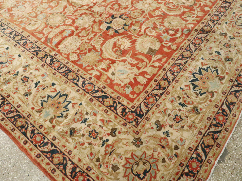 Antique Persian Tabriz Carpet, No.15763 - Gsblank