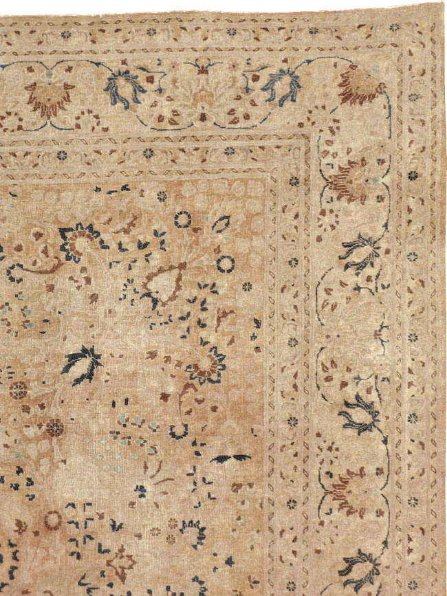 Vintage Persian Tabriz Carpet, No.15782 - Gsblank