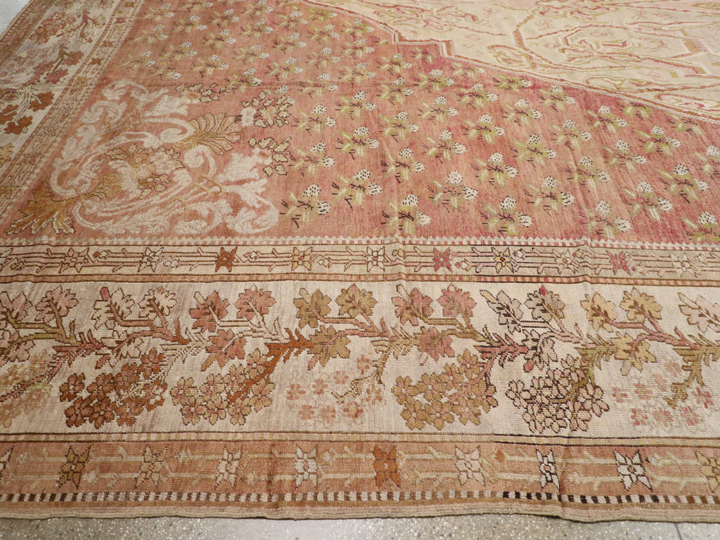 Antique Turkish Ghiordes Carpet, No.15787 - Gsblank