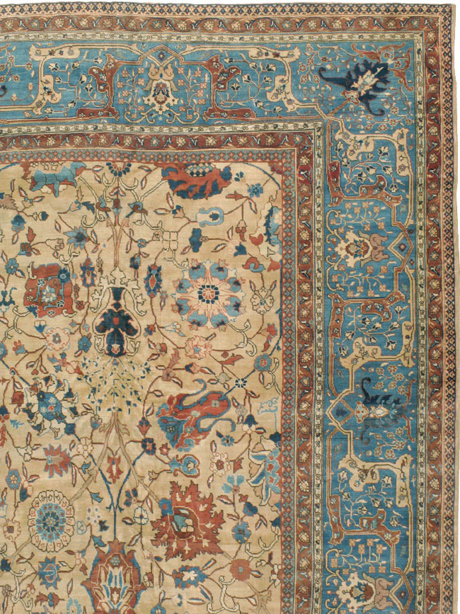 Antique Persian Tabriz Carpet, No.15789 - Gsblank