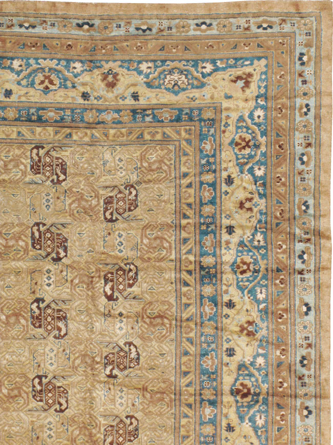 Antique East Turkestan Samarkand Carpet, No.15800 - Gsblank