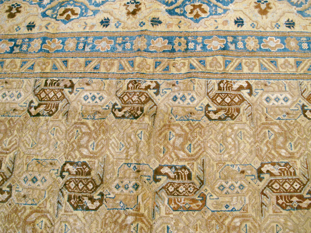 Antique East Turkestan Samarkand Carpet, No.15800 - Gsblank