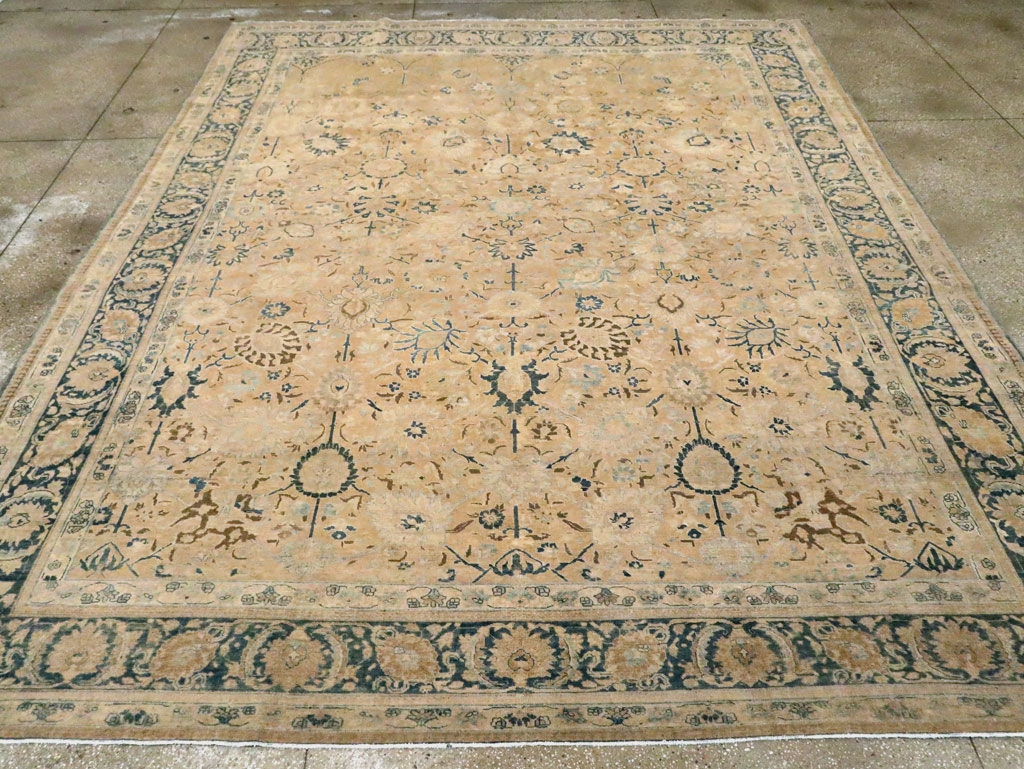 Antique Persian Tabriz Carpet, No.15810 - Gsblank