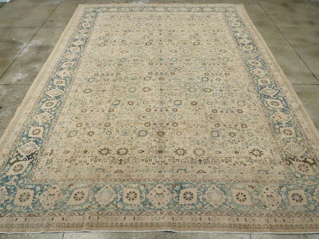 Antique Persian Tabriz Carpet, No.15811 - Gsblank