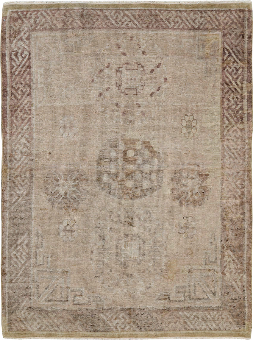 Antique East Turkestan Khotan Rug, No.15826 - Gsblank