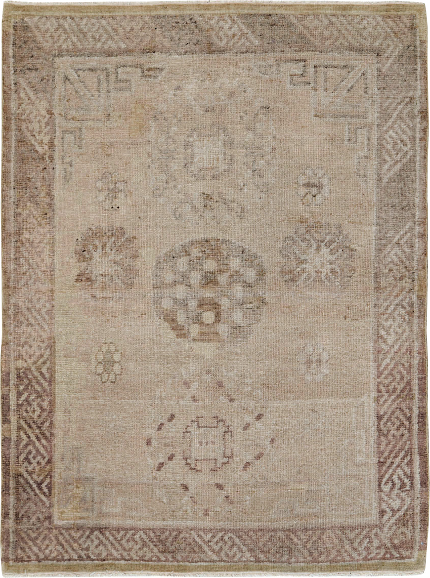 Antique East Turkestan Khotan Rug, No.15826 - Gsblank