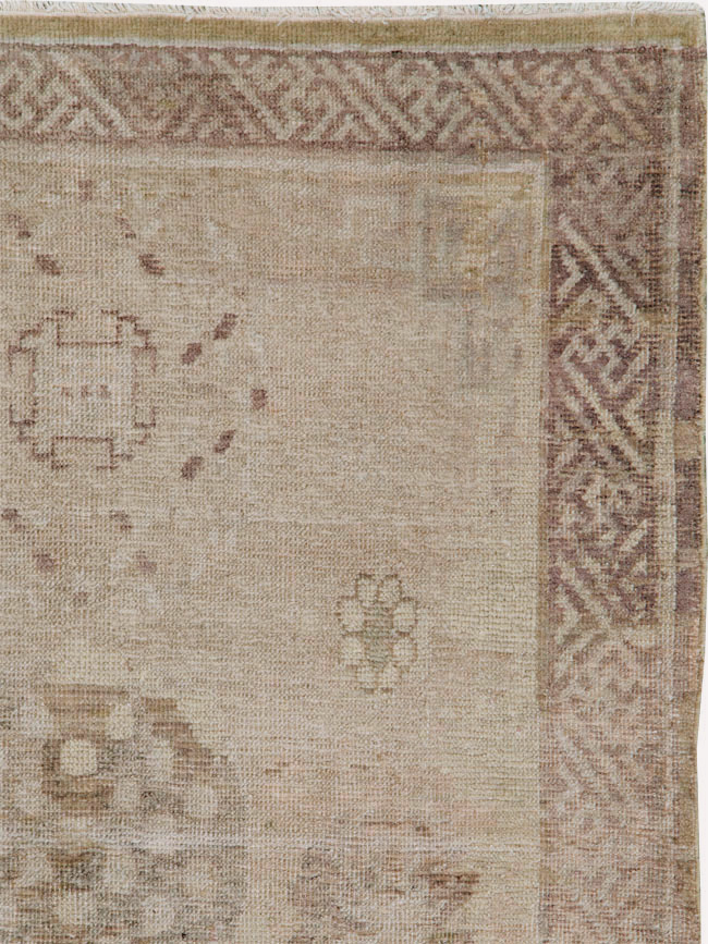 Antique East Turkestan Khotan Rug, No.15826 - Gsblank