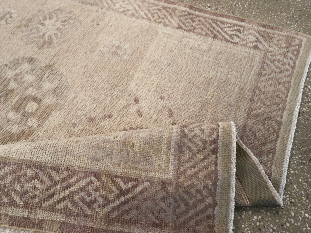 Antique East Turkestan Khotan Rug, No.15826 - Gsblank