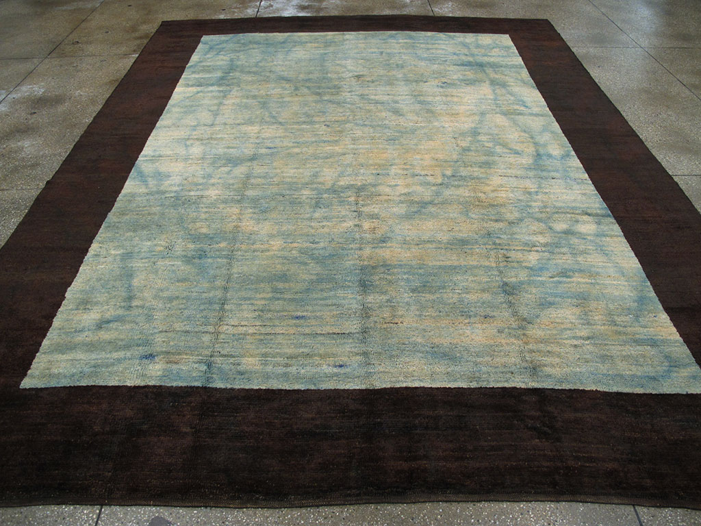 Vintage Turkish Anatolian Modernist Carpet, No.15830 - Gsblank