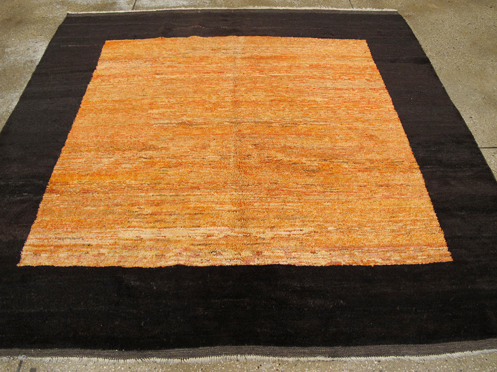 Vintage Turkish Anatolian Modernist Carpet, No.15836 - Gsblank