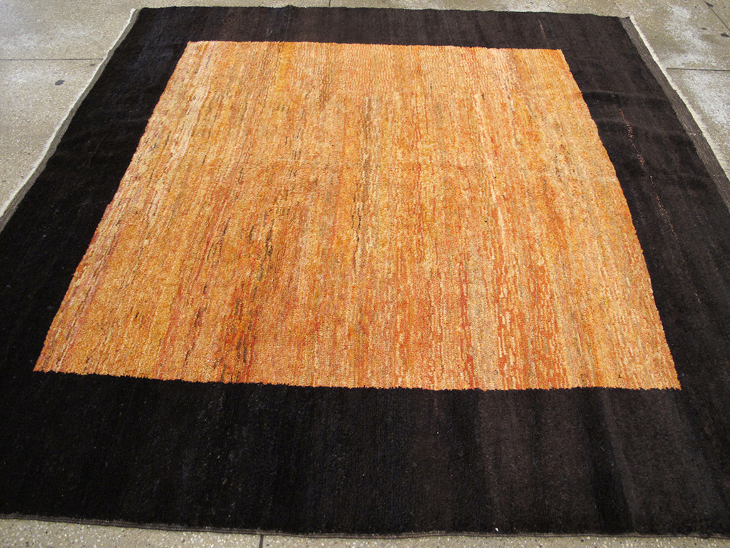 Vintage Turkish Anatolian Modernist Carpet, No.15836 - Gsblank