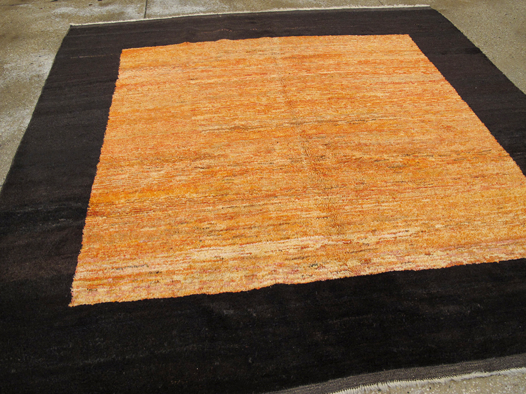 Vintage Turkish Anatolian Modernist Carpet, No.15836 - Gsblank